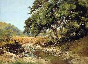 William Keith Stream Through the Valley painting